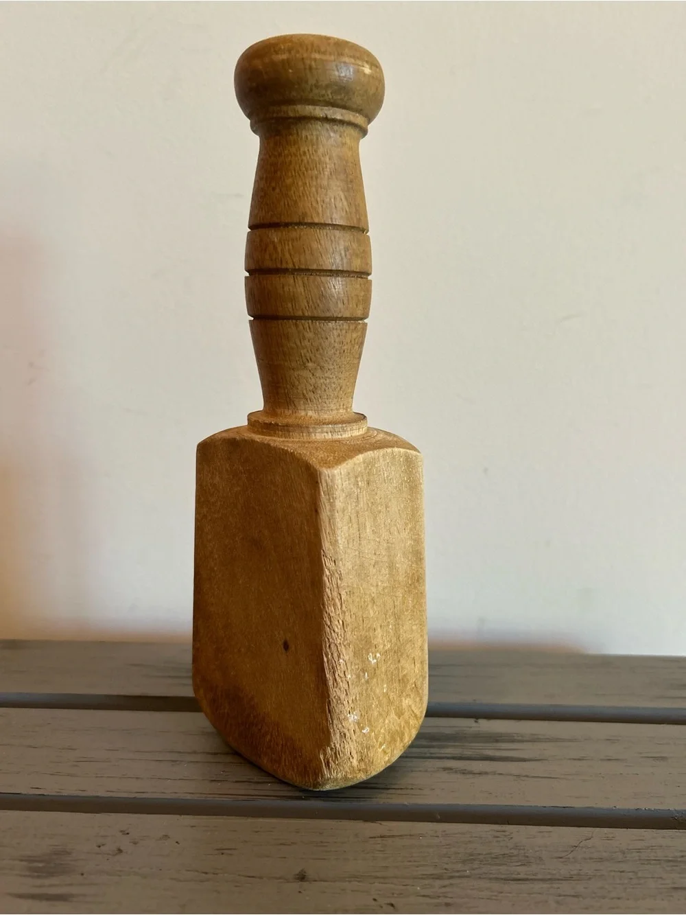 Vintage Primitive Wooden Potato Masher/Pestle